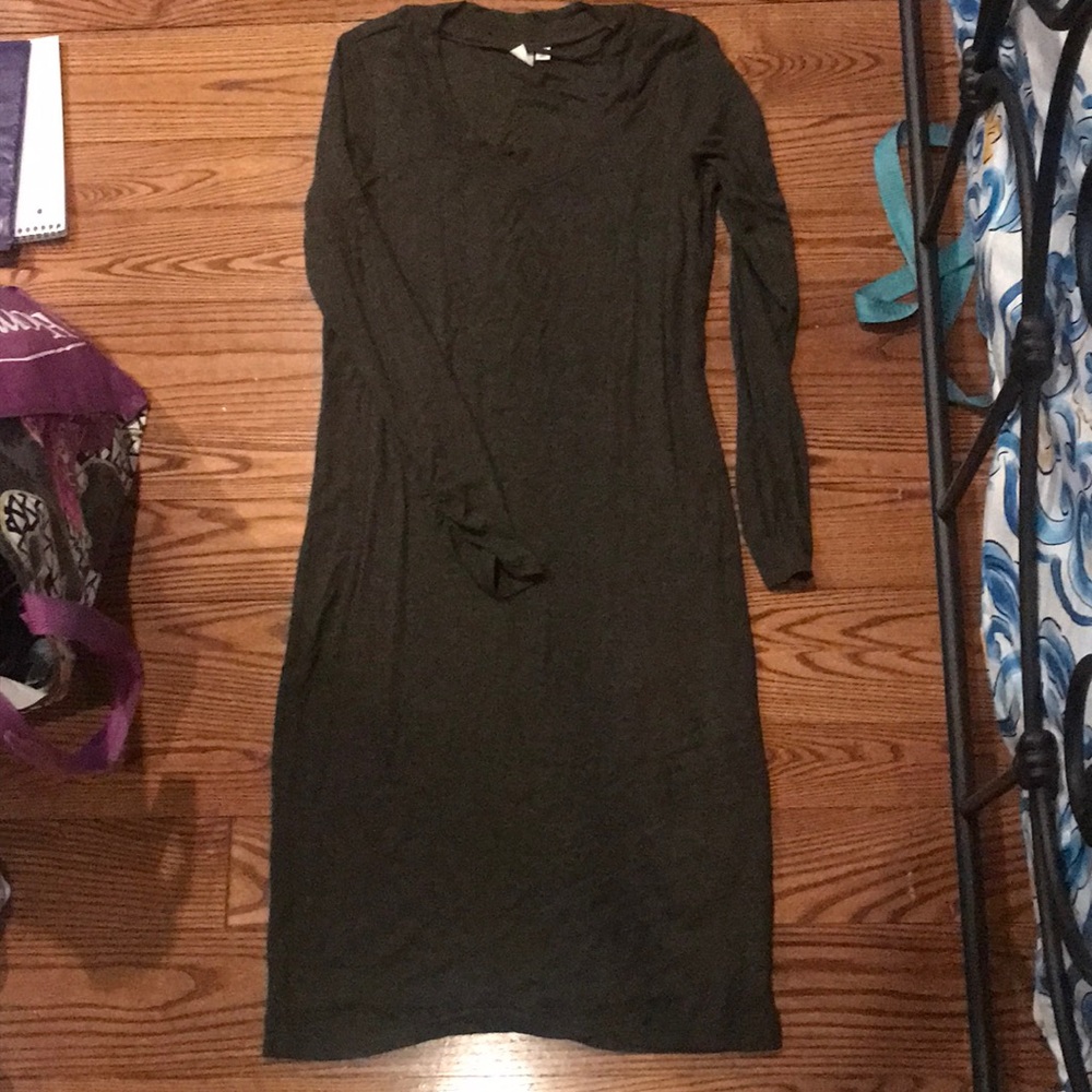 Long sleeve sweater dress